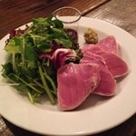 スワンレイクパブエド カフェドテテ - 豚ヒレ肉の低温調理　わさび醤油