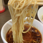 ラーメン 木曜日 - 胚芽入りの中細自家製麺