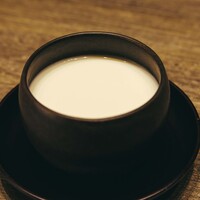 白いコーヒーブランマンジェ