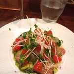 ワインバー マイアーレ - 平目のカルパッチョ