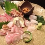 居酒屋 鰯 - お刺身盛り合わせ