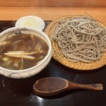 蕎麦うらやす信や - カレーつけ汁