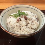 蕎麦うらやす信や - ランチセットの梅ごはん