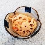 伊勢屋 - 小鉢（レンコンの煮物）