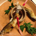 湯の風HAZU - 鮎の塩焼き
      