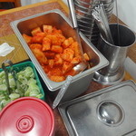 Leemoon Seolleongtang - カクテキネギ取り放題