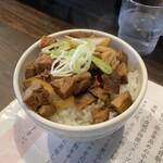 麺や まる喜 - チャーシュー丼