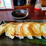 まほろばてい - 羽根つき餃子！あっさりとした一品！