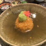 海鮮料理と酒 いくひさ - 蓮根まんじゅう◎