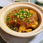 上海豫園 - 渡り蟹の春雨煮込み　春雨に渡り蟹のうまみがシミシミ