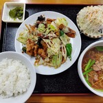 中華料理 龍府 - 日替わりランチ。