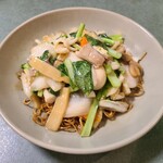 上海豫園 - ある日のお昼の五目あんかけ焼きそば