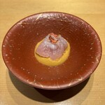 306188745 - 金目鯛焼きしゃぶ、あん肝ソース