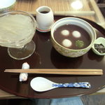 みつばち - 冷やし白玉ぜんざい＆ところてんセット