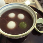 みつばち - 冷やし白玉ぜんざい