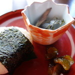 たけだ - 美味しいおにぎりと、ニシン山椒漬け。