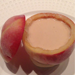 エルミタージュ ドゥ タムラ - 冷製　桃のスープ