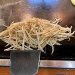 ぼてふく - もやし焼き　完成