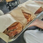 生瀬ヒュッテ - 焼き上がりました！みんなでシェアしながら食べました！