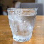 滝乃家 - お冷や（グラス）