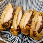 いざかや ほしぐみ - 肉厚しいたけとチーズの春巻