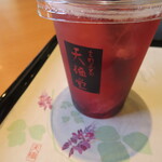 飛鳥彩瑠璃の丘 天極堂テラス - 葛もちサイダー(ミックスベリー)