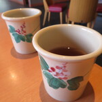 飛鳥彩瑠璃の丘 天極堂テラス - お茶