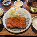 不二かつ - ヒレカツ定食　おろし