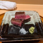 銀座 しのはら - 追加∶飛騨牛のステーキ