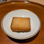 銀座 しのはら - 海老のパン挟み揚げ(ハトシ風)