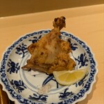銀座 しのはら - 追加∶虎河豚の唐揚げ