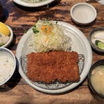 不二かつ - ヒレカツ定食　おろし