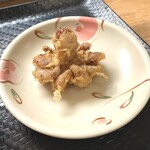 こがね製麺所 - ◉ いいだこ天
サイズは小さめであるけど、
あまり目にする事がないので、
見つけて嬉しい。