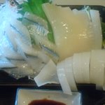 一休 - サヨリ・烏賊刺身