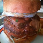 OATMAN DINER - １月限定：牛角煮バーガー！(Ｌパティ)