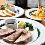 マロリーポークステーキ - 料理写真:お酒にもちょうどいい肉とおつまみ