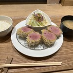 とんかつ成蔵 - シャ豚ブリアンカツ定食