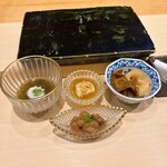 鮨 こう介 - 前菜3種