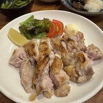 さかなばたけ - 阿波尾鶏焼き(すだち付き)