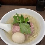 寿製麺よしかわ - 芳醇真鯛そば　1000円　味玉150円　大盛り150円