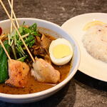 スープカレー スアゲ4 - 