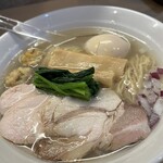 貝出汁 中華そば 竹祥 - 特製貝出汁塩そば　1250円