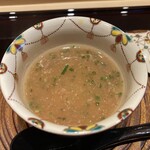 壽志 丈太朗 - 茶碗蒸し(鯛の酒盗)