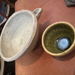 そばきり 日曜庵 - その都度違う片口で