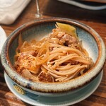 長者町立ち飲み やいちゃん - 飛騨牛のすき煮