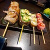 博多野菜巻き串焼き ここにこんね