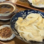 おうどん くるみ家 - 土鍋コトコトなすカレーつけきしめん