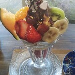 喫茶 あじさい - チョコレートパフェ