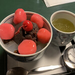 甘味処 彦いち - 梅あんみつ