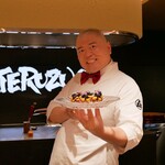 照寿司 - 赤雲丹 鮪 キャビア